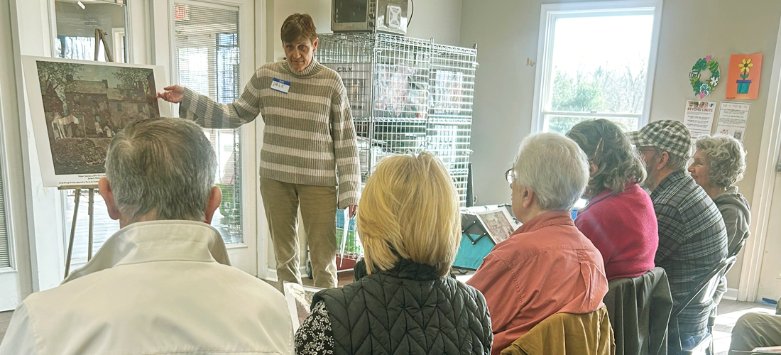 Memory Cafe Audience March Art | Doylestown Health