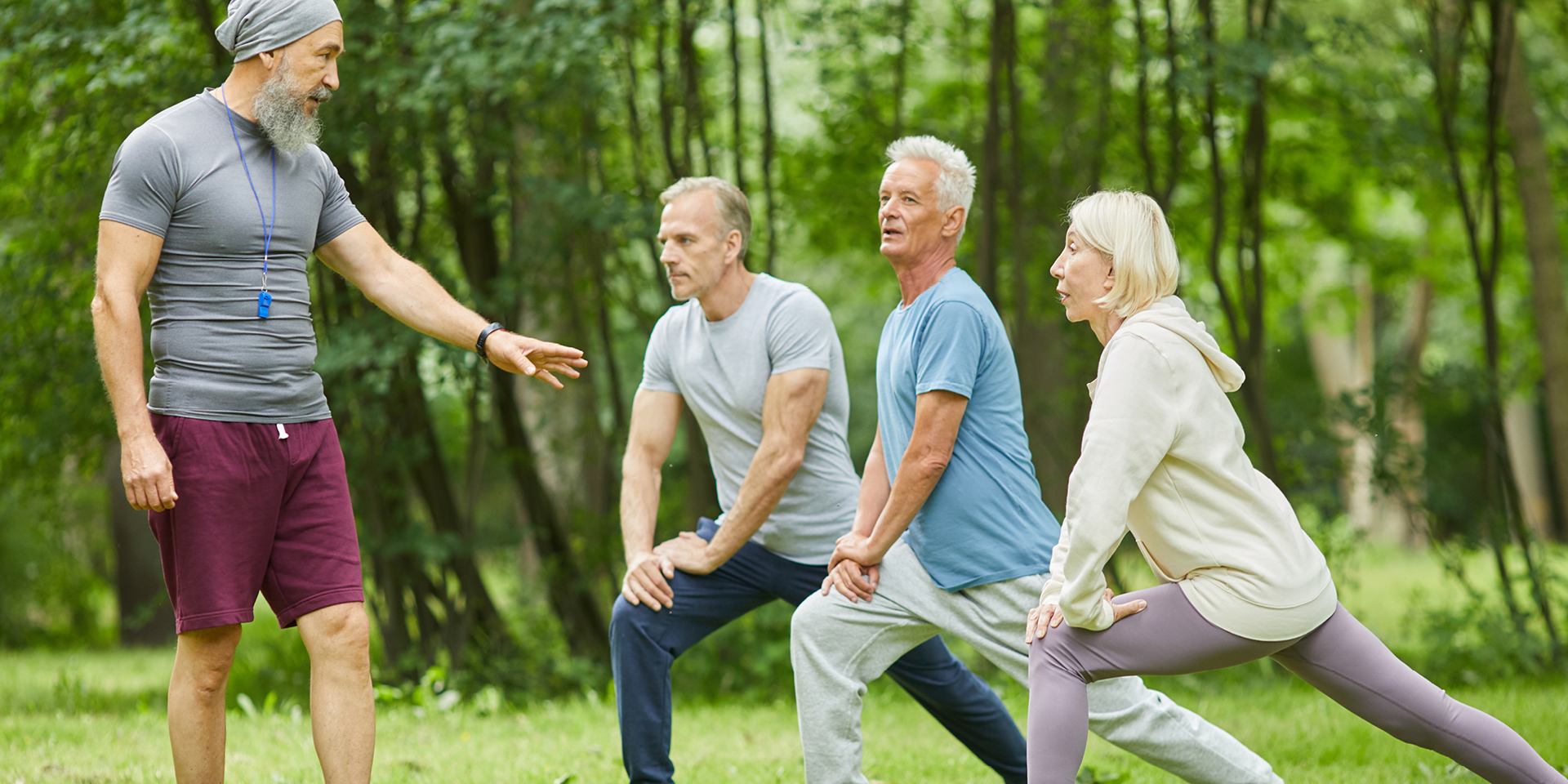 Outdoor exercise class | Doylestown Health
