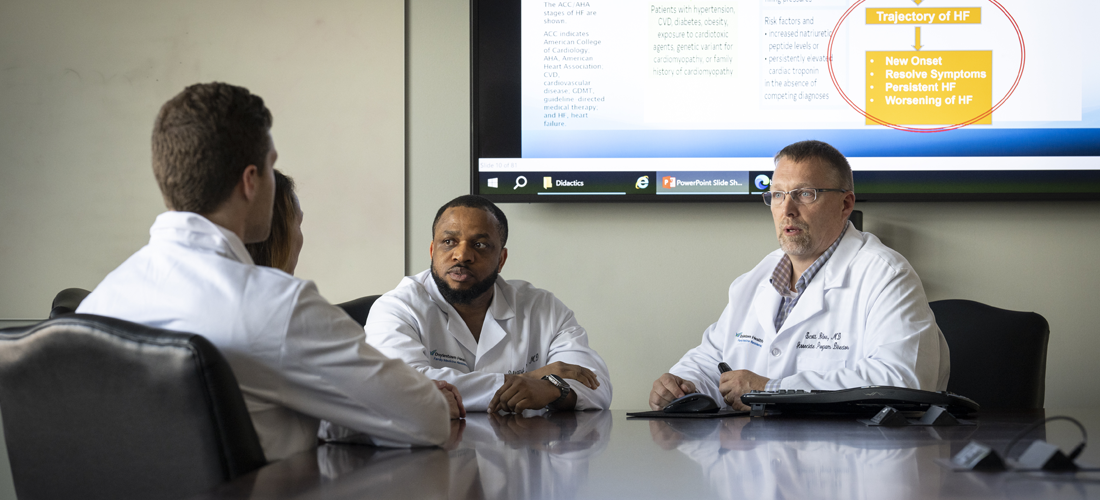 Dr Blore and residents | Doylestown Health