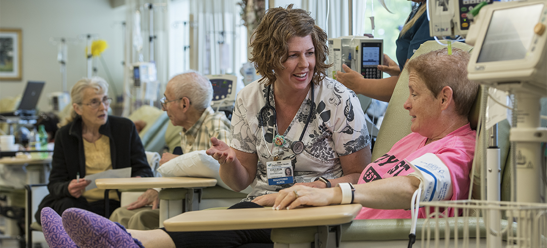 Cancer infusion suite | Doylestown Health