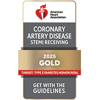 Coronary Artery Disease STEMI Receiving Type 2 Diabetes Honor Roll 2025 Gold | Penn Medicine Doylestown Health